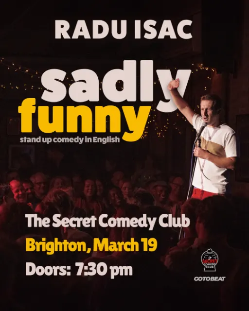Radu Isac - Sadly Funny at Secret Comedy Club in Brighton