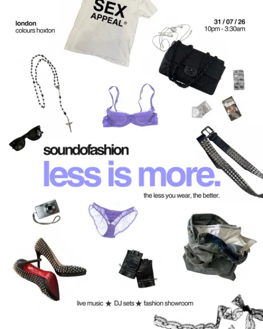 Sound of Fashion: Less is More
