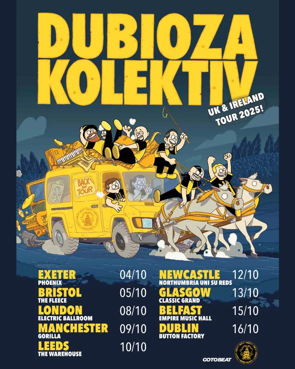 Dubioza Kolektiv UK & Ireland Tour 2025 | Glasgow