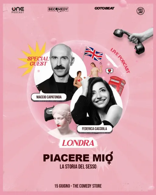 "Piacere Mio" - Live in London - Special Guest: Maccio Capatonda!