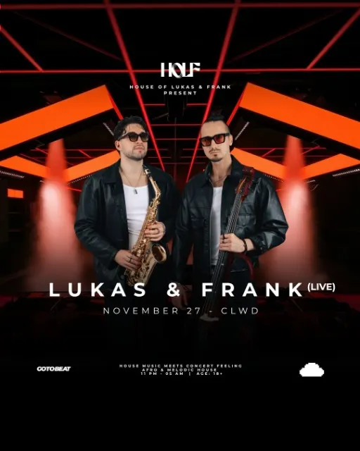 House of Lukas & Frank live in Sofia at CLWD