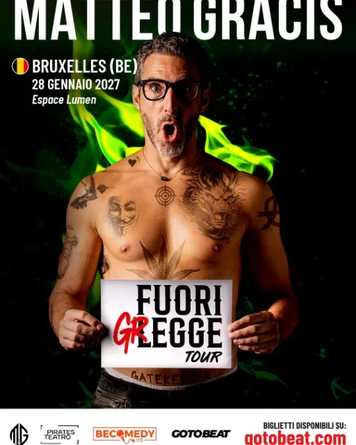 Matteo Gracis LIVE in Brussels 