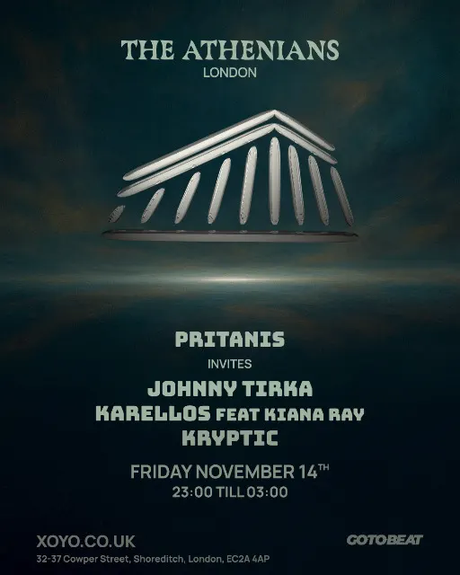 THE ATHENIANS: Pritanis, Johnny Tirka, Karellos and Kryptic live at XOYO