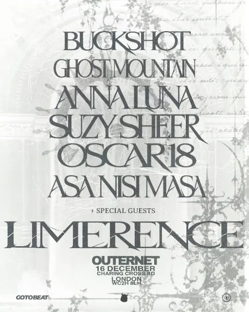 LIMERENCE : Ghost Mountain, Suzy Sheer, Anna Luna + more