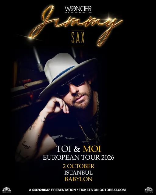 Jimmy Sax European Tour 2026 | Istanbul